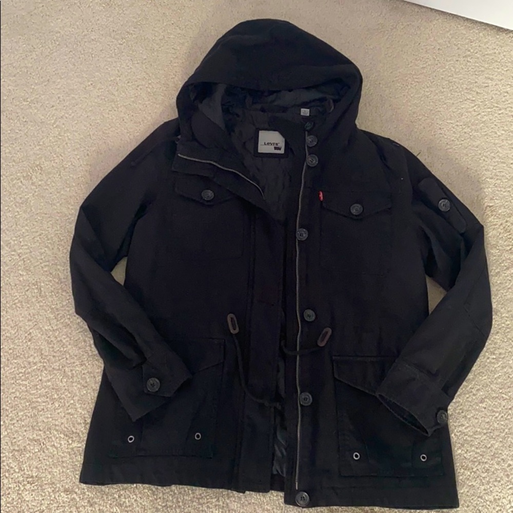 Levi’s Hooded Military Jacket